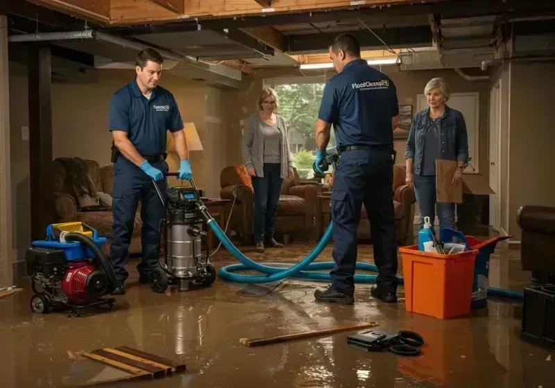 Basement Water Extraction and Removal Techniques process in Rossville, IL